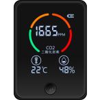 二酸化炭素測定器 ピピっと換気君 人気 CO2濃度計 二酸化炭素センサー CO2センサー 自動校正 NDIR式 アラーム機能 壁掛け CO2モニター