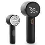 ショッピング毛玉取り 【毛玉取り】FrSara 毛玉取り 電動 けだまとり 毛玉クリーナー 液晶ディスプレイ付き 3段階のスピード調整 強力6枚刃 Type-C充電式 安