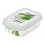 岩崎工業 フードケース 角型 SS 140ml B-1733FR ホワイト 抗菌 保存容器 プラスチック容器 小型