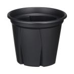  Apple одежда - корень .....8 номер глубокий type черный диаметр примерно 24cm емкость примерно 4.5L разрез обработка сделано в Японии горшок посадочная машина цветочный горшок пластик 