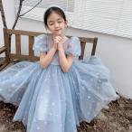 子供 エルサ プリンセス ドレス コスプレ 女の子 コスチューム ワンピース ガールズ 仮装 衣装 変装 イベント 誕生日 パーティー クリスマス ハロウィン