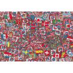 ジグソーパズル 1000ピース Where’s Wally?せいだいなパーティ マイクロピース (26×38cm)　M81-725(ビバリー)梱60cm
