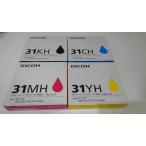  Ricoh GC31KH черный оригинальный товар др. 4 цвет 4шт.@# рекомендация использование временные ограничения 2026 год 10 месяц 