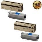【在庫無くなり次第販売終了】OKI トナーカートリッジ（小） ブラック TNR-C4KK3 純正＜2個入＞
