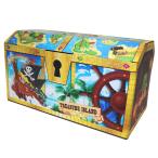  Treasure Box подарочная коробка упаковка дизайн картон коробка игрушка коробка сообщение карта день рождения подарок sa приз .....( "Остров сокровищ" )
