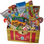 駄菓子 40点 詰め合わせ セット スペシャル 宝箱 プレゼント ハロウィン クリスマス イベント 景品 パーティー（ぴきしぇも オリジナル） (キングダム)