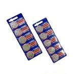 ボタン電池 乾電池 激安 リチウムボタン電池 CR2032　5個/シート×２シート（計10個）