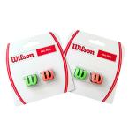  Wilson виброгаситель PRO FEEL зеленый & orange WRZ537600 теннис ракетка для 2 штук входит 2 комплект 