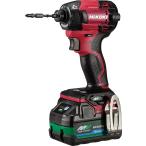 ハイコーキ 36V インパクトドライバ  WH36DD(2XHRSZ)  スコーピオンレッド ( Bluetooth電池2個・２ポート充電器・ケース付セット )