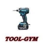 ショッピングフルコース マキタ[makita] 18V-3.0Ah 充電式インパクトドライバ TD149DRFX (青・フルセット)