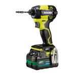 【限定特価】HiKOKI[ハイコーキ] マルチボルト36V-2.5Ah コードレスインパクトドライバ　WH36DD（2XHYSZ）スパイダーイエロー