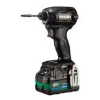 【限定特価】HiKOKI[ハイコーキ] マルチボルト36V-2.5Ah コードレスインパクトドライバ　WH36DD（2XHBSZ）ストロングブラック