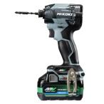 【限定色/特価】HiKOKI[ハイコーキ] マルチボルト36V-2.5Ah コードレスインパクトドライバ　WH36DD (2XHSZ) (IG) アイスグレー