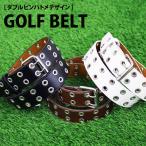  Golf ремень мужской Golf одежда свободный размер двойной булавка аксессуары мелкие вещи белый черный чёрный 