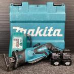 【中古】マキタ/makita JR101DW 10.8V充電式レシプロソー (1.3Ahバッテリ2個+充電器付)