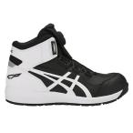アシックス 安全靴 ウィンジョブ CP304BOA 1271A030 001 ブラックxホワイト セーフティーシューズ ウィンジョブR asics 送料無料