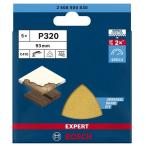 (ボッシュ) EXPERT マルチツール用 サンドペーパー 5枚入 2608900830 粒度#320 サンディングペーパー マジック式 BOSCH ネコポス可
