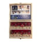イチネンミツトモ 超硬刃トリマービット 12本組 φ6mm軸 MT30661 30661 トリマビット 30601後継商品 リリーフ RELIFE ゆうパケ 在庫