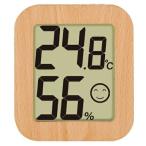 シンワ デジタル温湿度計 環境チェッカー 木製 73234 ライトブラウン 124x109x23mm 測定範囲 温度:0〜50℃ 湿度:20〜95％ 小型便 。
