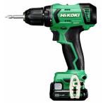 HiKOKI DS12DA(2BS) コードレスドライバドリル 2.0Ahバッテリー(BSL1220M)x2個+急速充電器(UC12SL)+ケース付 10.8V対応 ハイコーキ 日立