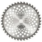 ショッピングビスタ バクマ 草刈用チップソー ビスタ 軽量 NVL-40K 外径255x刃数40P 安全型 Vista 埋込V型シリーズ BAKUMA 073186 小型便 在庫