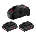 (ボッシュ) 18V4.0Ahバッテリー+充電器