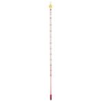 シンワ 棒状温度計 H-5S アルコール 0〜100℃ 30cm 72749 サイズ300x6x6mm 。