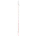 シンワ 棒状温度計 H-1C -20〜105℃ 30cm ケース付 73210 サイズ300x6x6mm 。