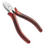 3.peaks 強力ニッパ 125mm（プラスチックグリップ/バネ付き/刃穴なし） NP-125P-S