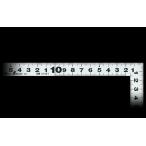 シンワ測定 曲尺平ぴた シルバー １５cm／５寸 併用目盛 10037