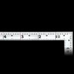 シンワ測定 曲尺同厚 シルバー １尺／３０cm 併用目盛 名作 10649