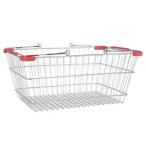 DULTON CH99-W04CR/RD MARKETBASKETCROME/RED