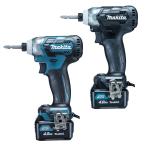マキタ 10.8V 充電式インパクトドライバ TD111DSMX 4.0Ahバッテリ2個・充電器・ケース付