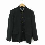  школьная форма . Ran 165A мужчина . Fuji яхта верхняя одежда круг мытье возможно стандарт type школьная форма раунд цвет kasidos чёрный б/у разряд C a3 JJ7036