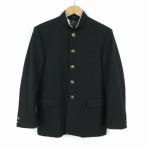  школьная форма . Ran 165A мужчина . верхняя одежда круг мытье возможно шерсть . раунд цвет kasidos чёрный б/у разряд C a3 JJ7066