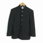  школьная форма . Ran 155A мужчина . верхняя одежда круг мытье возможно шерсть . стандарт type школьная форма раунд цвет kasidos чёрный б/у разряд B a3 JJ7094