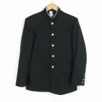  школьная форма . Ran 175A мужчина . верхняя одежда круг мытье возможно шерсть . стандарт type школьная форма раунд цвет kasidos чёрный б/у разряд B a3 JJ7133