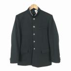  школьная форма . Ran 170A мужчина . верхняя одежда круг мытье возможно шерсть . стандарт type школьная форма раунд цвет kasidos чёрный б/у разряд B a3 JJ7200