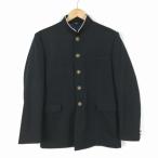  школьная форма . Ran 165A мужчина . стрекоза верхняя одежда круг мытье возможно шерсть . раунд цвет kasidos чёрный б/у разряд C a3 JJ7226