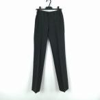  студент брюки лето предмет W62 стандарт type школьная форма мужчина .. Ran лето брюки no- tuck б/у чёрный разряд B a2 PP4724