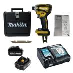 マキタ インパクトドライバー 18Vセット TD172DGXFY BL1860B 互換 バッテリー 18V 6000mAh 2個セット makita TD172 TD171 電動インパクト ケース付 おすすめ