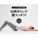 腰 ストレッチ 指圧 ゆらす ほぐす コシレッチ コンパクト 矯正 クッション 仙骨 まわりの 筋肉 にアプローチ 骨盤 ゆがみ 背中
