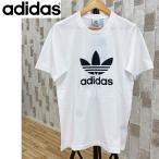 アディダス オリジナルス adidas Originals adidas trefoilプリント クルーネック 半袖Tシャツ