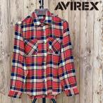 AVIREX アヴィレックス COTTON FLANNEL SHIRT コットンフランネル チェックシャツ ネルシャツ アビレックス トップス 長袖 メンズ ブランド 783-4920002