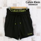 Calvin Klein カルバンクライン CK ボクサーインナー付き ワンポイントロゴサーフパンツ ボードショーツ 海パン 水着 メンズ スイムウェア 海水パンツ CB4DSM33