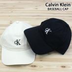 Calvin Klein カルバンクライン CK モノグラム刺繍ベースボールキャップ MONOGRAM EMBROIDERY BASEBALL CAP 帽子 キャップ コットン メンズ 男女兼用 4G5002G