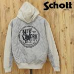 Schott ショット キルティング コンビ ジップパーカー QUILTED COMBI. ZIP HOODED 782-5231006 トップス ブランド