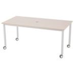 a-ru*ef*ya мака wa литейщик стол белый ножек W1600×D800 натуральный ( масса :26kg) RFCTT-WL1680NA