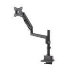  Sanwa Supply монитор arm ( газ springs тип * фигурная скобка модель ) (CR-LAC1407BK) * клиент сборка товар 