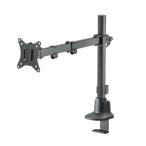  Sanwa Supply монитор arm ( одиночный * long arm * тонкий Short зажим ) (CR-LAC116BK) * клиент сборка товар 